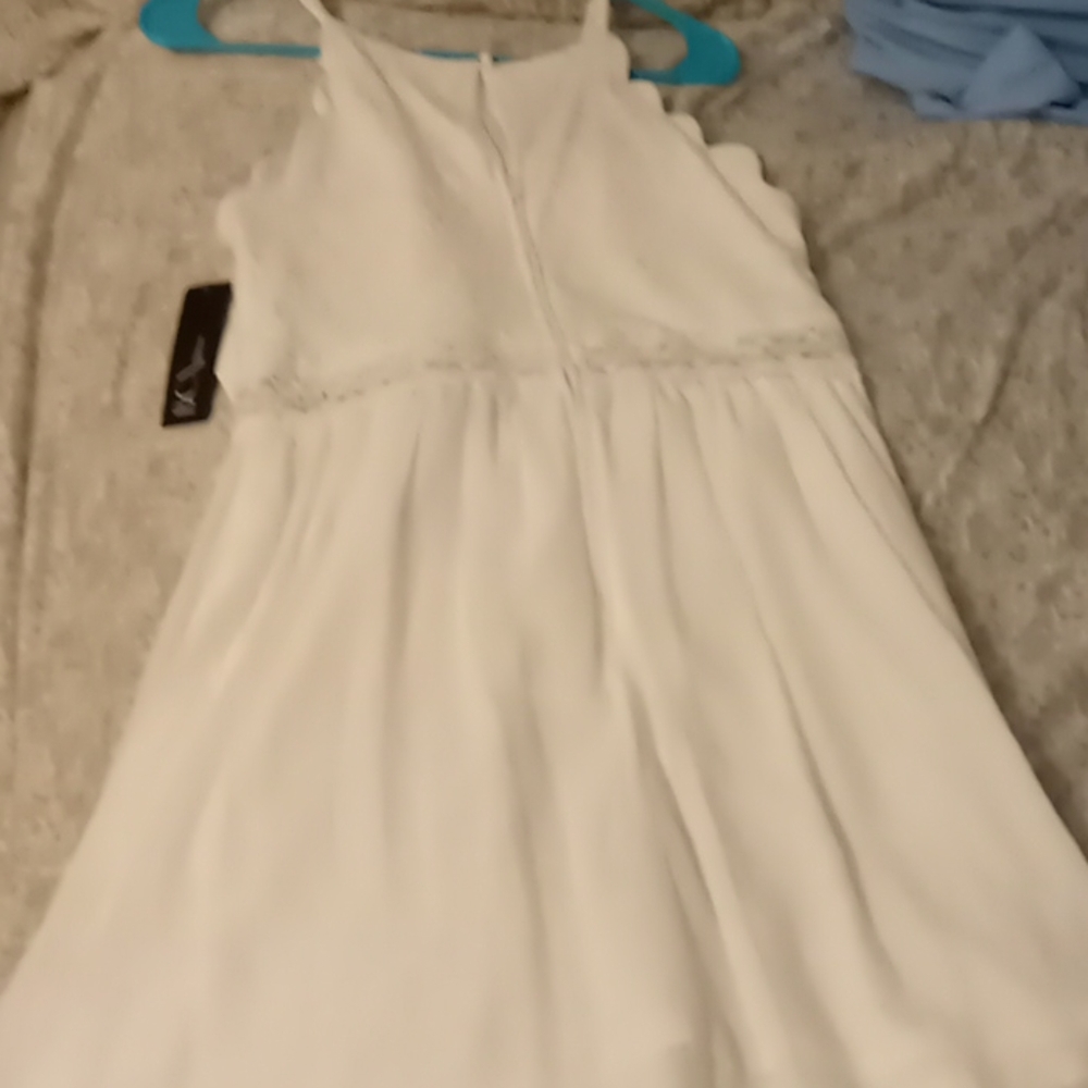 White dress